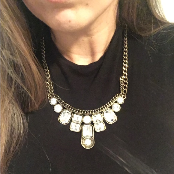 Statement piece necklace vintage Art Deco look - Picture 3 of 3